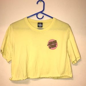 Santa Cruz Skateboards Tops - Santa Cruz crop top Santa Cruz Skateboards Tops - Santa Cruz crop top